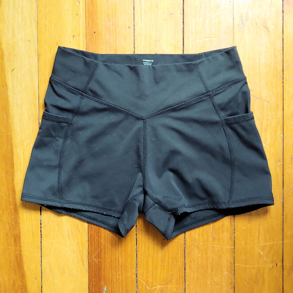1st Phorm Black Women's Athletic Shorts